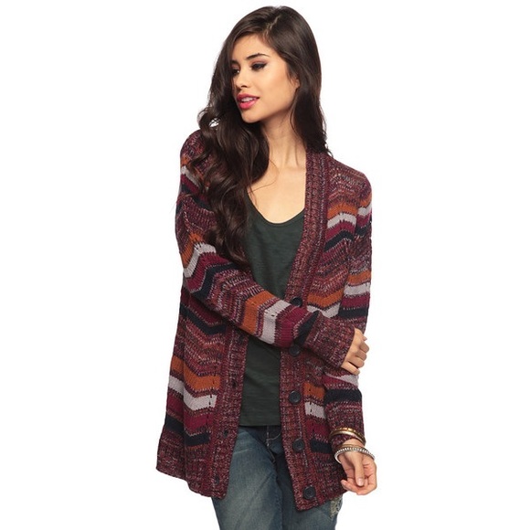 Ahs Violet Harmon Zig Zag Cardigan Rare 